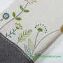 Tela tejido Japonés Gris cenefa para patchwork y costura en la margarida creativa 4
