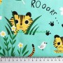 Tela infantil Tigre Roar tiger de Algodón para patchwork y costura creativa 2