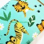 Tela infantil Tigre Roar tiger de Algodón para patchwork y costura creativa 4