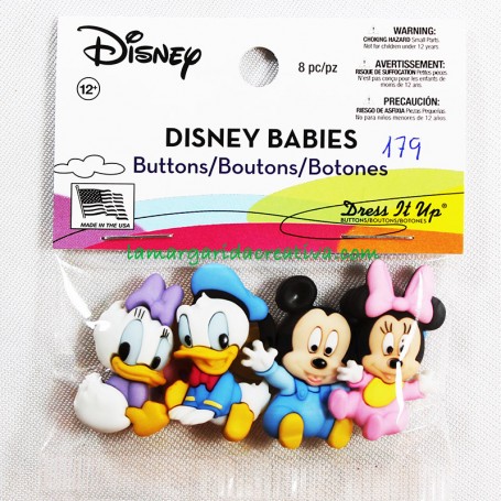 Botones Disney Bebés Babies 1