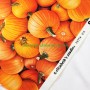 Tela Calabazas halloween y castañada Naranja en tienda telas y merceria 6