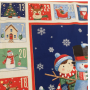 Calendario Adviento infantil patchwork niños Christmas 4