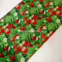 TELA ALGODÓN FRESAS SILVESTRES PATCHWORK Y COSTURA