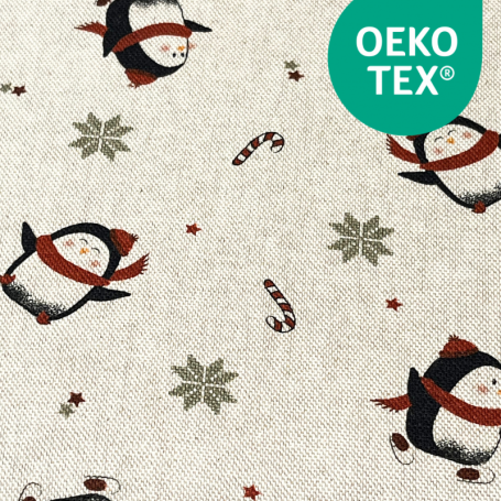 copy of TELA POPELÍN NAVIDAD GINGER NIEVE