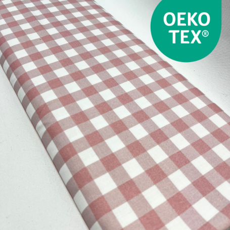 copy of TELA VICHY ROSA PALO CUADROS ALGODÓN ORGÁNICO CUADRO MEDIANO