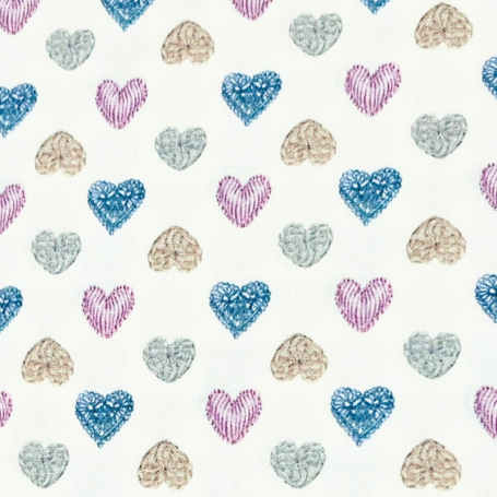 tela-corazones-algodón-macrame-crochet-1