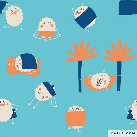 tela-plástica-de-algodón-cotton-laminated-sushi-lamargaridacreativa-1