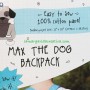 Kit Patchwork Mochila Infantil Perro- Max the dog backpack 5