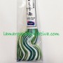 Hilo sashiko olimpus japonés matizado verde