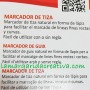 Marcador de tiza natural para costura blanco lamargaridacreativa.com 2
