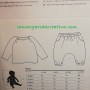 Patrón costura Camiseta raglán de manga larga y pantalones anchos 3