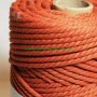 Hilo macramé cord reciclado katia color teja lamargaridacreativa 2