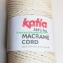 Hilo cordón, cuerda macramé cord reciclado katia color crudo lamargaridacreativa