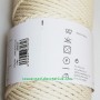 Hilo cordón, cuerda macramé cord reciclado katia color crudo lamargaridacreativa 3