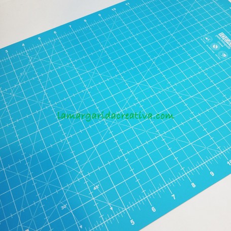 Base corte patchwork ideas azul 30x45 lamargaridacreativa