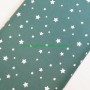Tela patchwork estrellas fondo verde lamargaridacreativa 4