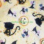 Tela patchwork infantil halloween gatos y ratoncitos en la margaridacreativa 3