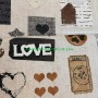 Panel Patchwork Love House Nature 2