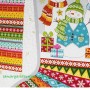 Botas Navidad Infantiles  patchwork noel Christmas 4