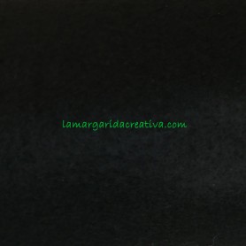 Fieltro para manualidades color negro en la tienda online lamargaridacreativa 3