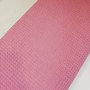 Tejido wafle o nido abeja algodón color rosa viola en la margaridacreativa 1