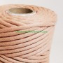 Hilo cuerda estambre macramé fibras recicladas color rosa palo lamargaridacreativa