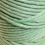 Hilo cuerda estambre macramé fibras recicladas verde empolvado lamargaridacreativa 2