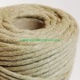 Hilo cuerda estambre macramé fibras recicladas color piedra lamargaridacreativa 2