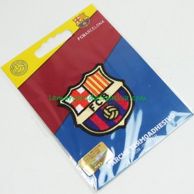 Escudo oficial f. c. Barcelona Parche bordado termoadhesivo Mediano 1