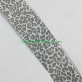 Bies 30mm Leopardo gris animal print en lamargaridacreativa 1