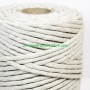 Hilo cordón cuerda macramé color natural fibras recicladas