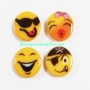 Botones decorativos emoticonos emojis la margarida creativa