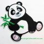 Aplicación termoadhesiva Oso Panda Parche lamargaridacreativa 2
