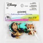 Botones decorativos Disney Jasmine Aladín en tienda online mercería la margarida creativa 1