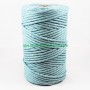 Macramé Azul Hilo cordón cuerda fibras recicladas 4mm en lamargaridacreativa 1