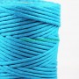 Macramé Azul Turquesa Hilo cordón cuerda fibras recicladas 4mm en lamargaridacreativa 3