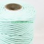Macramé Verde Mint Hilo cordón cuerda fibras recicladas 4mm en lamargaridacreativa 2