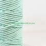 Macramé Verde Mint Hilo cordón cuerda fibras recicladas 4mm en lamargaridacreativa 3