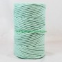Macramé Verde Mint Hilo cordón cuerda fibras recicladas 4mm en lamargaridacreativa 1