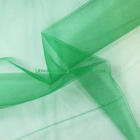 Tul Verde Liso  en tienda telas merceria barcelona La Margarida Creativa 3