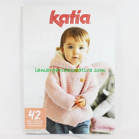 Revista Katia Bebé 100% Baby nº98  42 patrones de prendas en tienda telas lanas merceria barcelona lamargaridacreativa 1