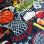 Tejido Coralina Deportes Sport Multicolor en tienda de telas y mercería 4