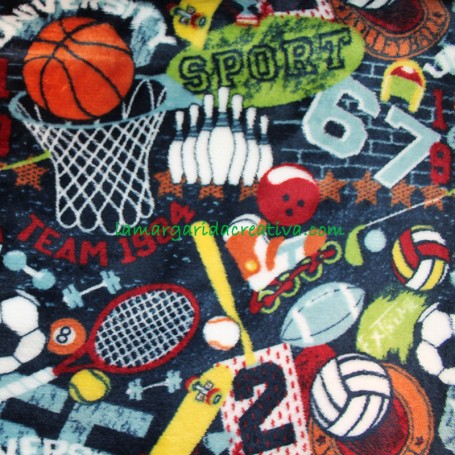 Tejido Coralina Deportes Sport Multicolor en tienda de telas y mercería 5