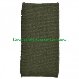 Cintura elástica Verde caqui recambio para sudadera, jersey y pantalones en tienda merceria y telas la margarida creativa