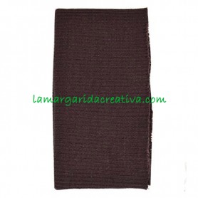 Cintura elástica Marrón Oscuro recambio para sudadera, jersey y pantalones en tienda merceria y telas la margarida creativa