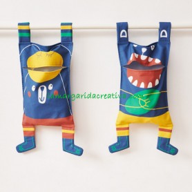Panel Bolsas para ropa o juguetes de katia Rugby Laundry Bag en tienda telas y merceria la margarida creativa 1